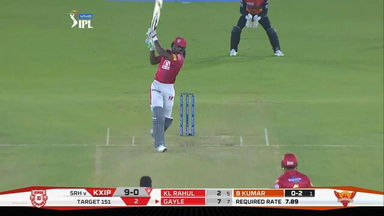 M22: KXIP vs SRH – Chris Gayle Six