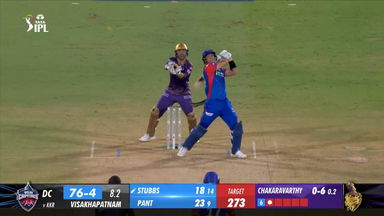 M16: DC vs KKR – Tristan Stubbs Six
