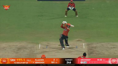 IPL 2025 M27: SRH vs PBKS - Abhishek Sharma Six