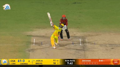IPL 2025 M43: CSK vs SRH - Ravindra Jadeja Six