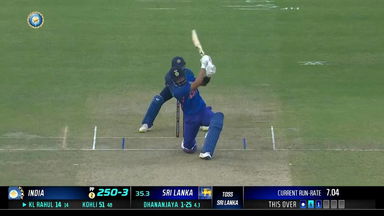 IND vs SL 2023, 1ST ODI: K L Rahul  Six