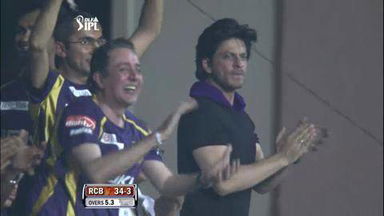 Match 38 KKR vs RCB – de Villiers's Wicket