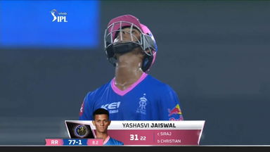 M43: RR vs RCB – Yashasvi Jaiswal Wicket