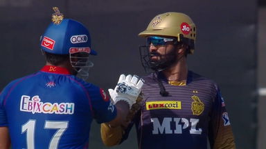 DK escapes, Rishabh apologizes