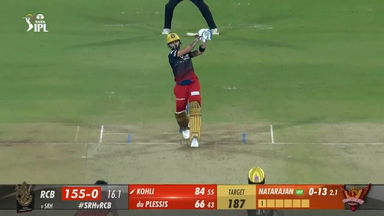 M65: SRH vs RCB – Virat Kohli Six