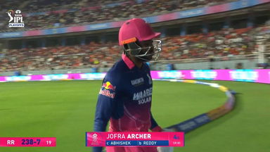 IPL 2026 Eliminator: SRH vs RR - Jofra Archer Wicket