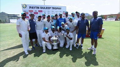 Duleep Trophy, 2018-19: India Red vs India Blue: Day 4 Highlights