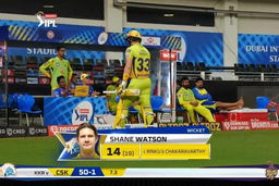 M49: CSK vs KKR – Shane Watson Wicket