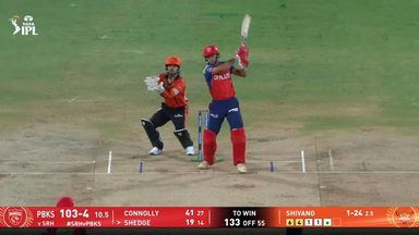 IPL 2026 M49: SRH vs PBKS - Suryansh Shedge Six