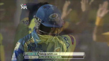 M49: MI vs CSK – Ambati Rayudu Wicket