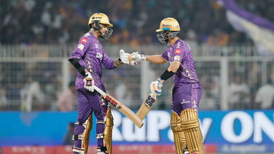 4, 4, 4, 6: Rahane & Narine exhibit power in the powerplay