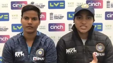 Sneh Rana & Deepti Sharma recap team's brilliant show in Bristol
