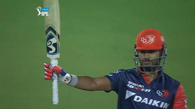 Captain Shreyas leads the way with 50 (35)