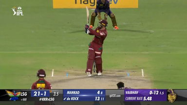 M68: KKR vs LSG –  Quinton De Kock Six