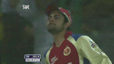 Match 67 RCB vs DD – Russell's Wicket