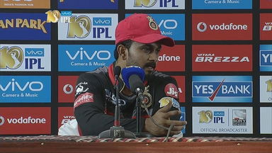 M5: RCB vs DD – Press Conference – Kedar Jadhav