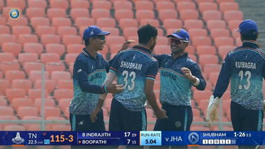 Vijay Hazare Trophy 2025-26, Jharkhand vs Tamil Nadu: Match Highlights