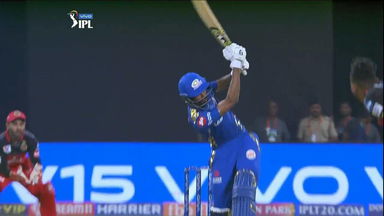 Bye bye ball: Hardik sends one into orbit