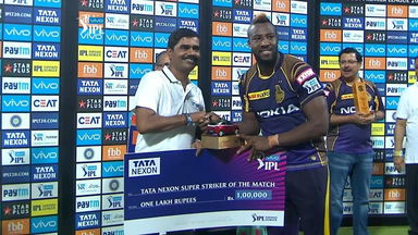 M13: KKR vs DD – TATA Nexon Super Striker of the Match – Andre Russell
