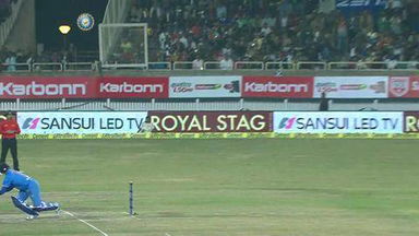 2ND T20I: IND vs SL – Suresh Raina Wicket