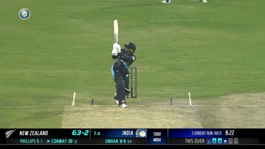 IND vs NZ 2023, 1ST T20I: Devon Conway  Six
