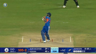 IND vs NZ 2026, 5th T20I: Ishan Kishan Six