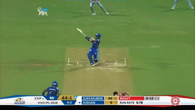 M50: MI vs KXIP – Ishan Kishan Six