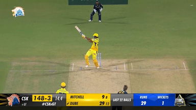 M07: CSK vs GT – Shivam Dube Six