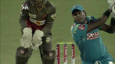 M22 PWI vs SRH – Angelo Mathews Wicket