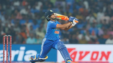 Tonked! Richa Ghosh's massive maximum
