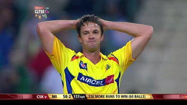 M14: CSK vs MI – Rohit Sharma six