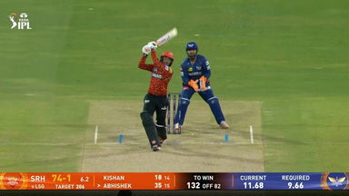 IPL 2025 M61: LSG vs SRH - Abhishek Sharma Six