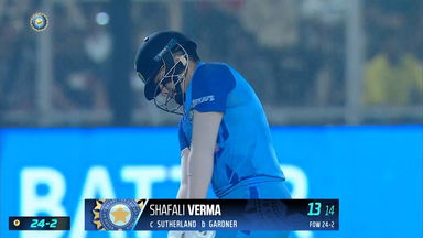 IND-W vs AUS-W 2022, 5TH T20I: Shafali Verma Wicket