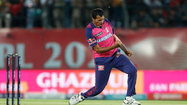 4, 6, 4, OUT: Saini wins the see-saw battle with Jitesh