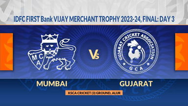 Vijay Merchant Trophy 2023/24, Final Mumbai vs Gujarat Day 3: Match Highlights