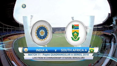 India A vs South Africa A - Match highlights