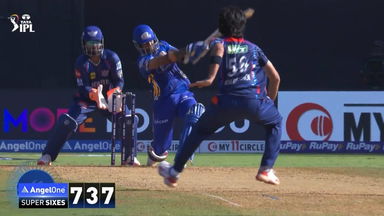 IPL 2025 M45: MI vs LSG - Suryakumar Yadav Six