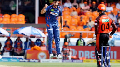 Yudhvir Singh's fiery over: Wicket, helmet pinged & four