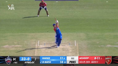 M02: PBKS vs DC –  Mitchell Marsh Six