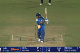 IND vs NZ 2026, 3rd ODI: Virat Kohli Six