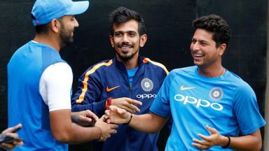 Rohit, Chahal & Kuldeep hit it off the field