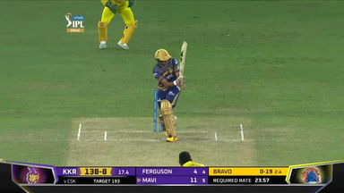 Final: CSK vs KKR – Shivam Mavi Six