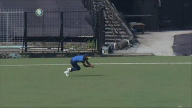 Rahul Shukla's stunning diving catch