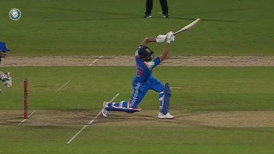 Rohit Sharma's fiery display vs Rashid Khan