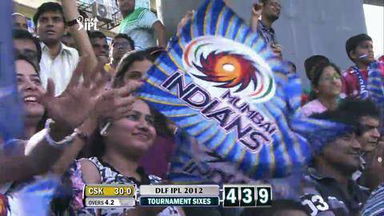 Match 49 MI vs CSK – Vijay's 1st Six