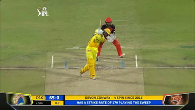 M46: SRH vs CSK – Devon Conway Six