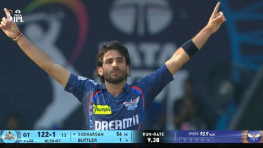 IPL 2025 M26: LSG vs GT - Sai Sudharsan Wicket