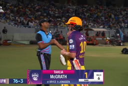 Wicket: Match 6, UP Warriorz vs Delhi Capitals, WPL 2025: Tahlia McGrath Wicket