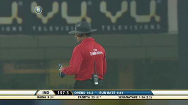 2ND T20I: IND vs SL – Hardik Pandya Six