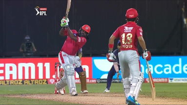 M46: KKR vs KXIP – Chris Gayle Six